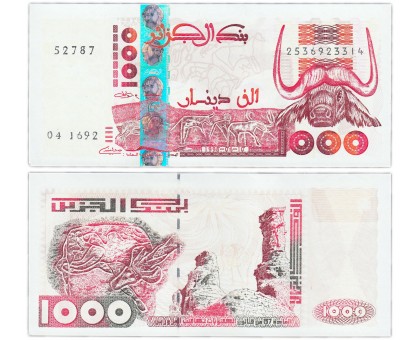 Алжир 1000 динаров 1998