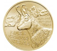 Словакия 5 евро 2022. Фауна и флора Словакии - Татранская Серна