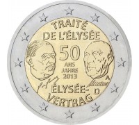 Германия 2 евро 2013. Елисейский договор