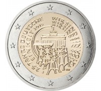 Германия 2 евро 2015. 25-летие объединения Германии