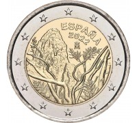 Испания 2 евро 2022. Национальный парк Гарахонай