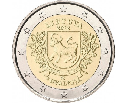 Литва 2 евро 2022. Сувалкия