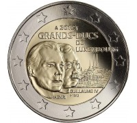 Люксембург 2 евро 2012. 100 лет со дня смерти Великого герцога Люксембургского Вильгельма IV