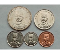 Бруней 2005-2008. Набор 5 монет