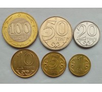 Казахстан 2007-2017. Набор 6 монет