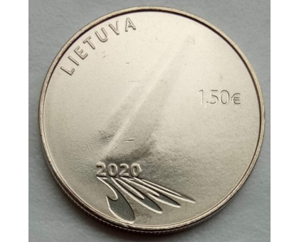Литва 1,5 евро 2020. Монета надежды. SOS