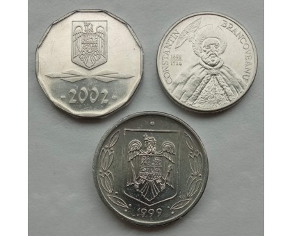 Румыния 1999-2004. Набор 3 монеты