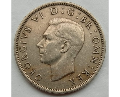 Великобритания 1/2 кроны 1947-1948
