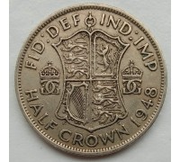 Великобритания 1/2 кроны 1947-1948