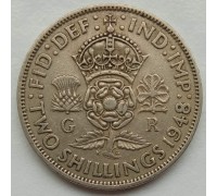 Великобритания 2 шиллинга (флорин) 1947-1948