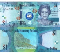 Каймановы острова 1 доллар 2020. 60 лет принятия первой конституции