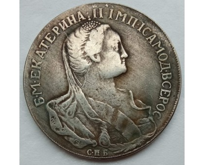 Россия 1 рубль 1766 (копия)