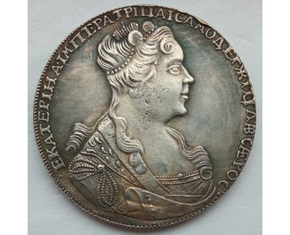 Россия 1 рубль 1727 (копия)