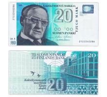 Финляндия 20 марок 1993