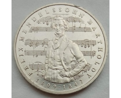 Германия (ФРГ) 5 марок 1984. 175 лет со дня рождения Феликса Мендельсона