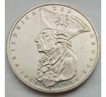 Германия (ФРГ) 5 марок 1986. 200 лет со дня смерти Фридриха II Великого