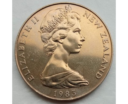 Новая Зеландия 1 доллар 1983. Королевский визит