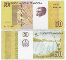 Ангола 50 кванза 2012