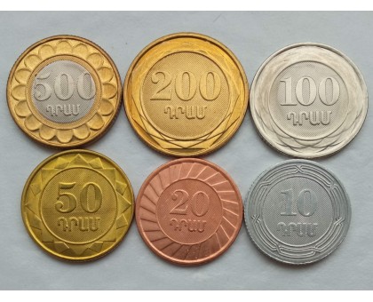 Армения 2003-2004. Набор 6 монет