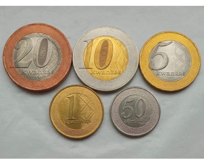 Ангола 2012-2014. Набор 5 монет