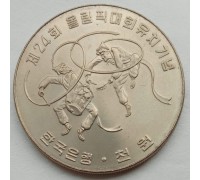 Южная Корея 1000 вон 1982. XXIV летние Олимпийские Игры, Сеул 1988 - Танцоры