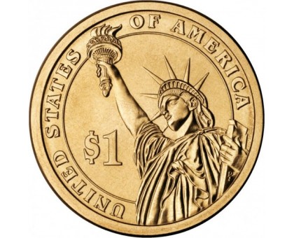 США 1 доллар 2007. Президент США - Джордж Вашингтон (1789-1797)