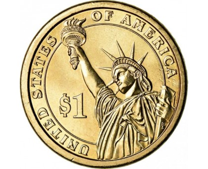 США 1 доллар 2007. Президент США - Джон Адамс (1797-1801)