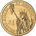 США 1 доллар 2007. Президент США - Джеймс Мэдисон (1809-1817)