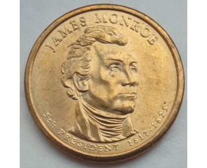 США 1 доллар 2008. Президент США - Джеймс Монро (1817-1825)