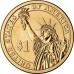 США 1 доллар 2008. Президент США - Джеймс Монро (1817-1825)