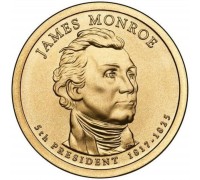 США 1 доллар 2008. Президент США - Джеймс Монро (1817-1825)