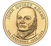 США 1 доллар 2008. Президент США - Джон Куинси Адамс (1825-1829)