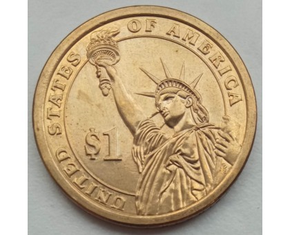 США 1 доллар 2013. Президент США - Теодор Рузвельт (1901–1909)