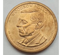 США 1 доллар 2013. Президент США - Томас Вудро Вильсон (1913–1921)