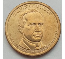 США 1 доллар 2014. Президент США - Калвин Кулидж (1923–1929)