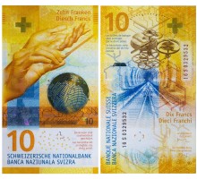 Швейцария 10 франков 2016