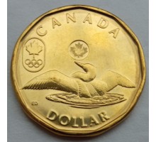 Канада 1 доллар 2014. XXII зимние Олимпийские Игры, Сочи 2014