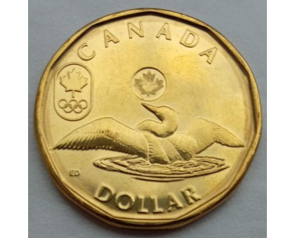 Канада 1 доллар 2014. XXII зимние Олимпийские Игры, Сочи 2014