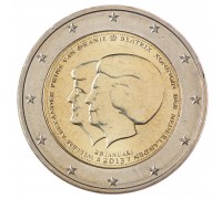 Нидерланды 2 евро 2013. Отречение королевы Беатрикс
