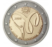 Португалия 2 евро 2009. Португалоязычные игры