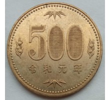 Япония 500 йен 2019-2021