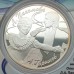 Россия 3 рубля 2010. Фигурное катание - Пахомова и Горшков, Роднина и Зайцев. Набор 2 шт, серебро