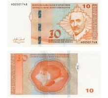Босния и Герцеговина 10 марок 2019 (сербский выпуск)