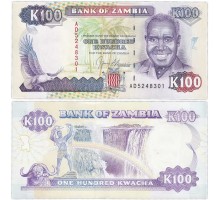 Замбия 100 квача 1991