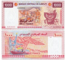 Джибути 1000 франков 2005