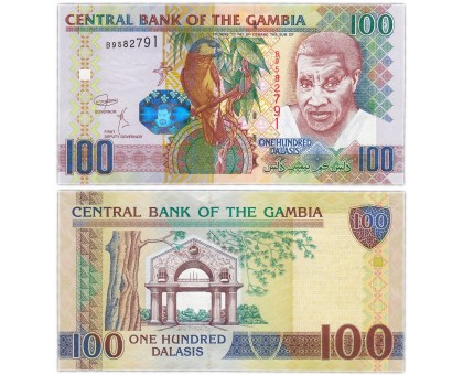 Гамбия 100 даласи 2006-2018
