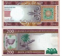 Мавритания 200 угия 2011-2016