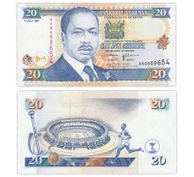 Кения 20 шиллингов 1997