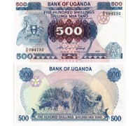 Уганда 500 шиллингов 1986