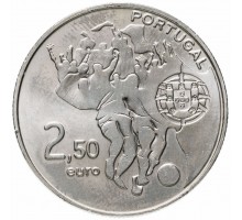 Португалия 2,5 евро. 2010. Чемпионат мира по футболу в ЮАР